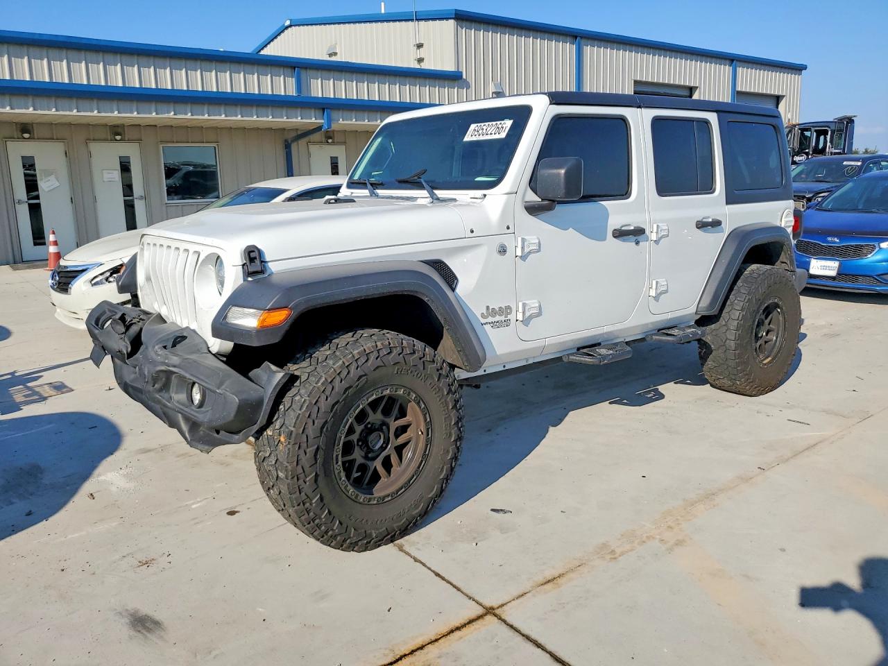 2021 JEEP WRANGLER UNLIMITED — Front 3/4