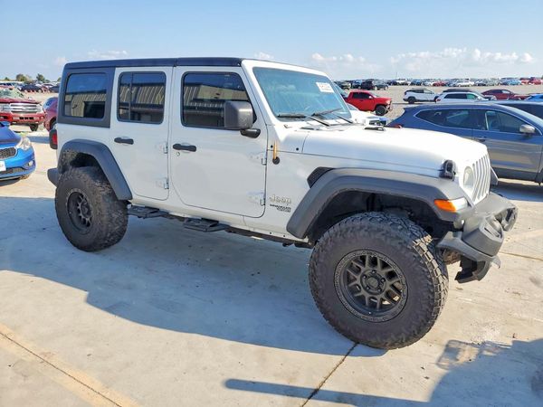 2021 JEEP WRANGLER UNLIMITED — Passenger 3/4