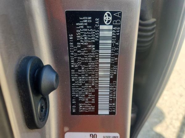 2014 TOYOTA COROLLA — VINS
