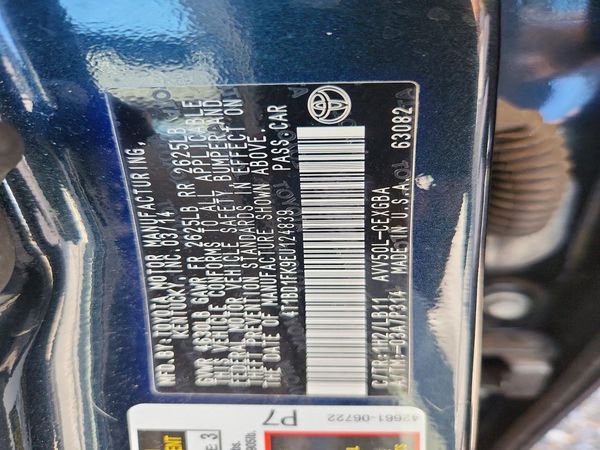 2014 TOYOTA CAMRY SOLA Hybrid