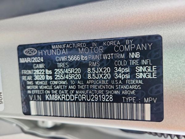 2024 HYUNDAI IONIQ — VINS