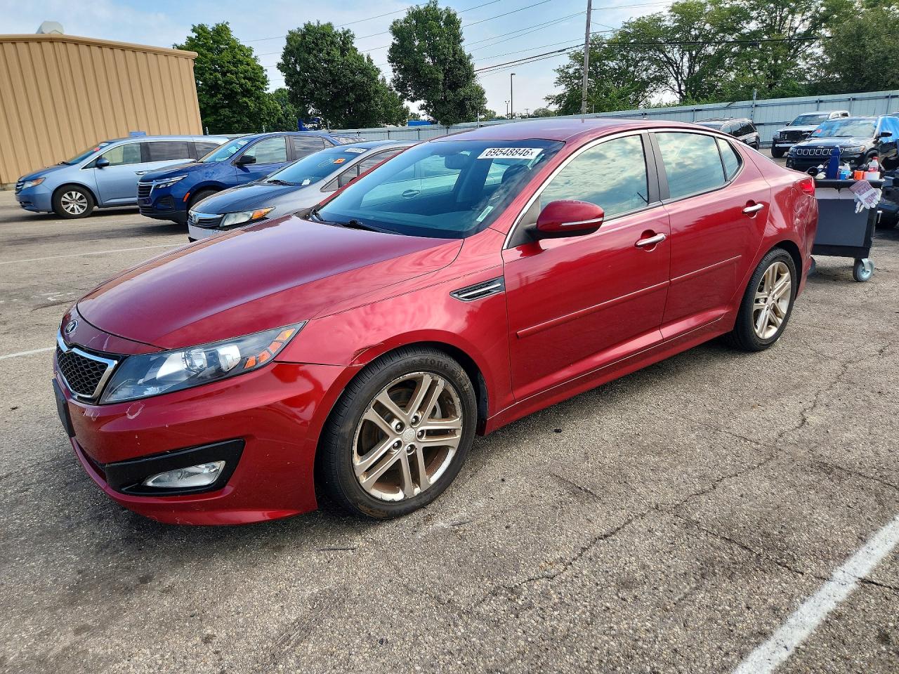 2013 KIA OPTIMA SX — Front 3/4