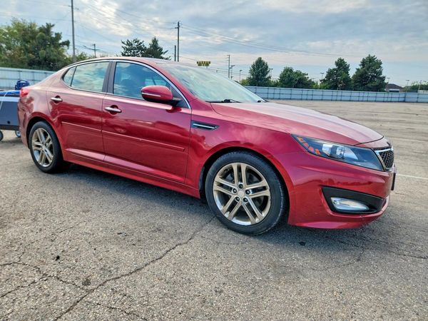 2013 KIA OPTIMA SX — Passenger 3/4