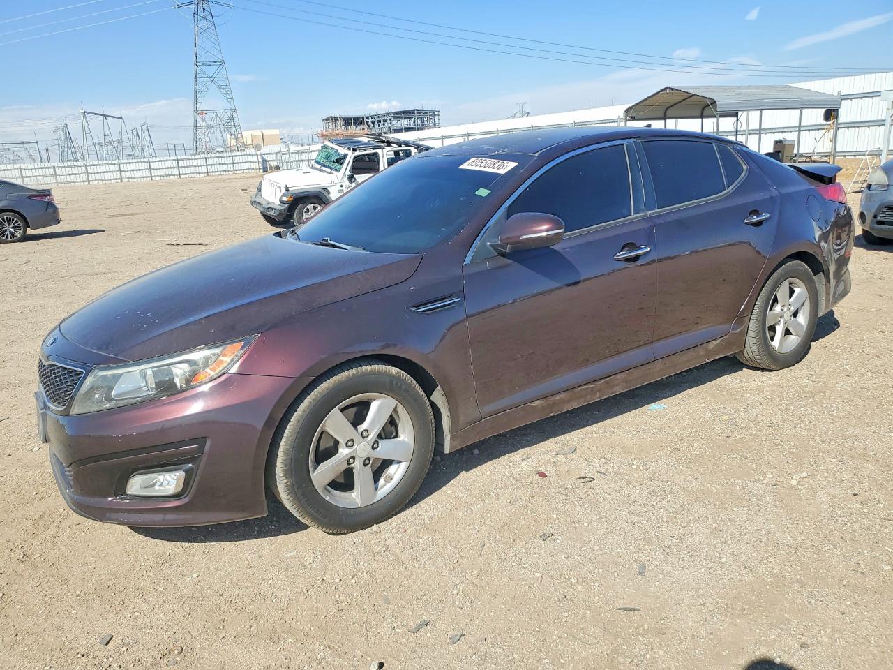 2015 KIA OPTIMA GL(Middle-low grade) — Front 3/4