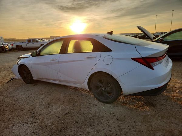 2021 HYUNDAI ELANTRA Blue — DSRA