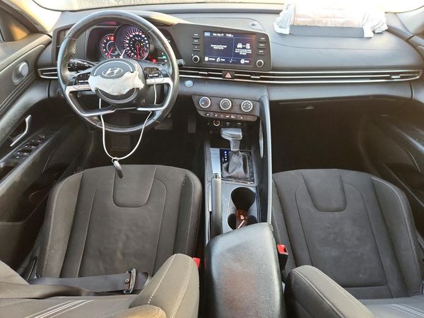 2021 HYUNDAI ELANTRA Blue — CKPT