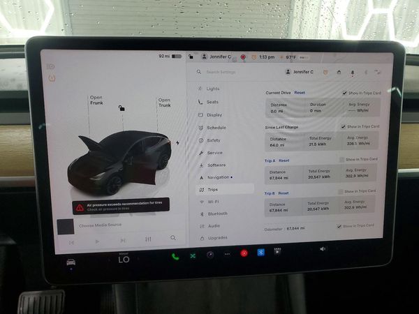 2023 TESLA MODEL Y — ODOM