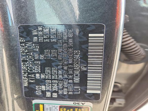 2024 KIA EV6 Light, Wind — VINS