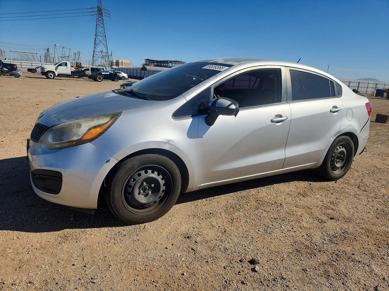2013 KIA RIO LX — Front 3/4