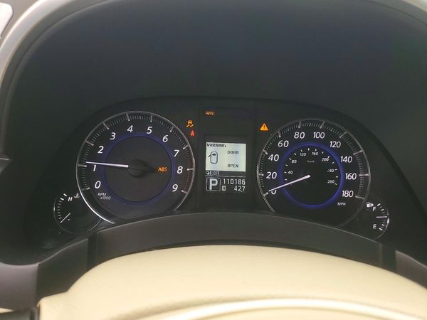 2013 INFINITI FX37 BASE — ODOM