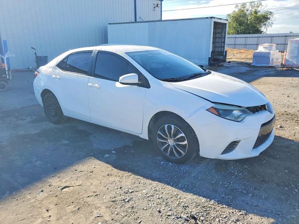 2016 TOYOTA COROLLA L/LE — Passenger 3/4