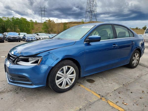 2017 VOLKSWAGEN JETTA S — Front 3/4