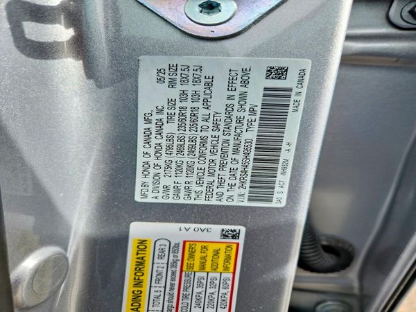 2025 HONDA CR-V — VINS