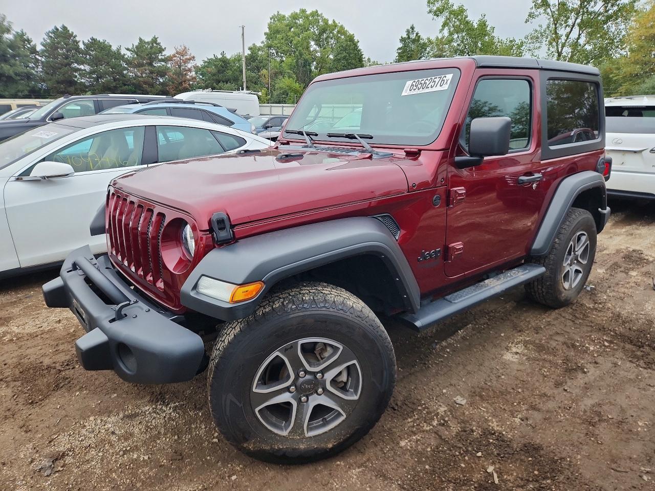 2021 JEEP WRANGLER — Front 3/4