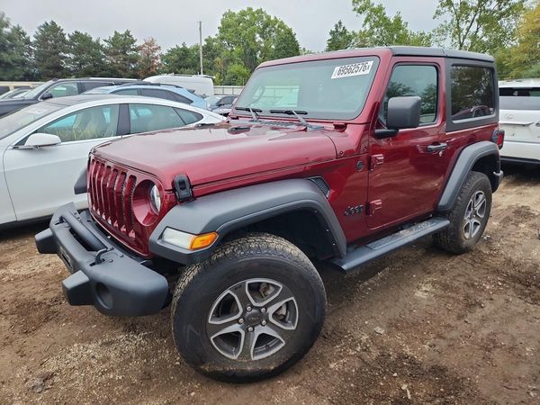 2021 JEEP WRANGLER — Front 3/4