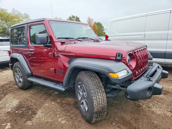 2021 JEEP WRANGLER — Passenger 3/4