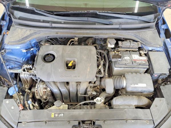 2019 HYUNDAI ELANTRA — Engine bay