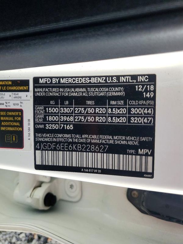 2019 MERCEDES-BENZ GLS GLS450-4M