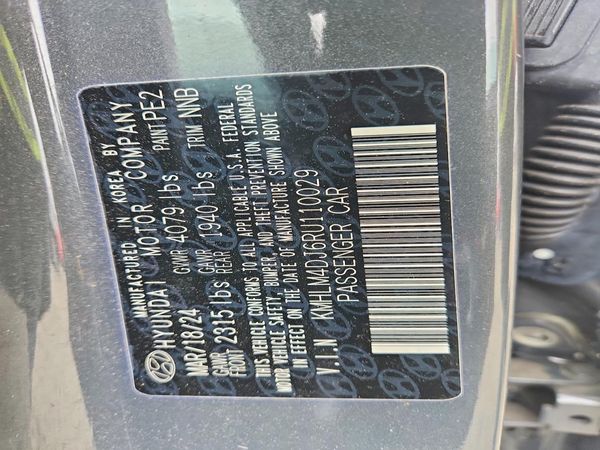 2024 HYUNDAI ELANTRA Blue — VINS