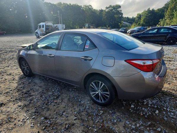 2016 TOYOTA COROLLA L/LE — DSRA