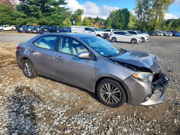 2016 TOYOTA COROLLA L/LE — Passenger 3/4