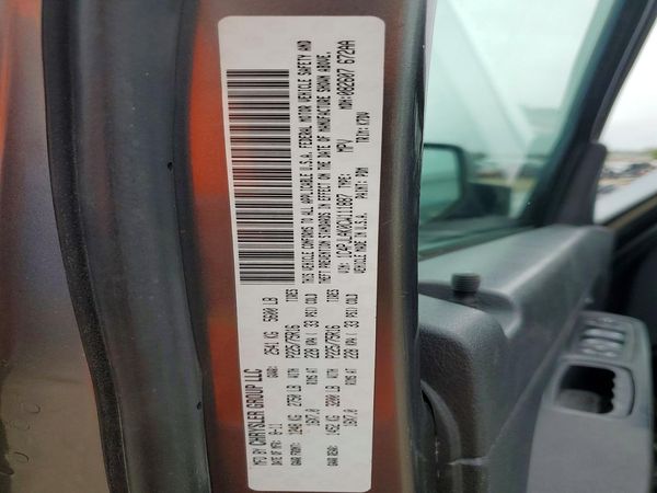 2012 JEEP LIBERTY Sport — VINS