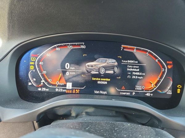 2020 BMW X3 xDrive30i — ODOM