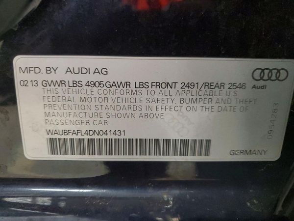 2013 AUDI A4 quattro Premium
