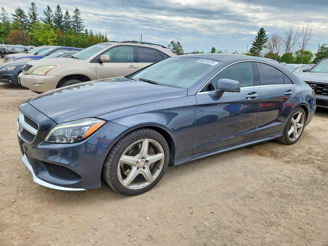 2015 MERCEDES-BENZ CLS CLS400 — Front 3/4