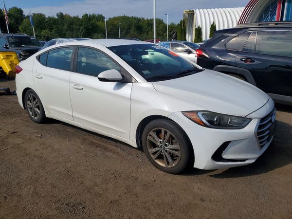 2017 HYUNDAI ELANTRA — Passenger 3/4