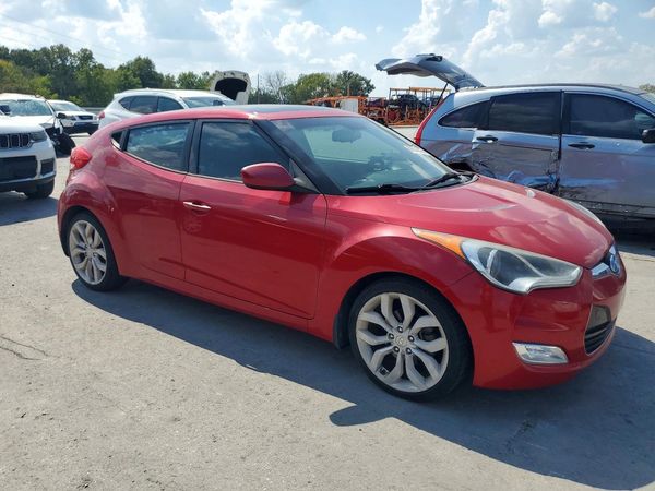 2013 HYUNDAI VELOSTER — Passenger 3/4