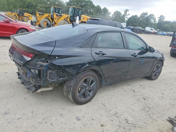 2021 HYUNDAI ELANTRA Blue — PSRA