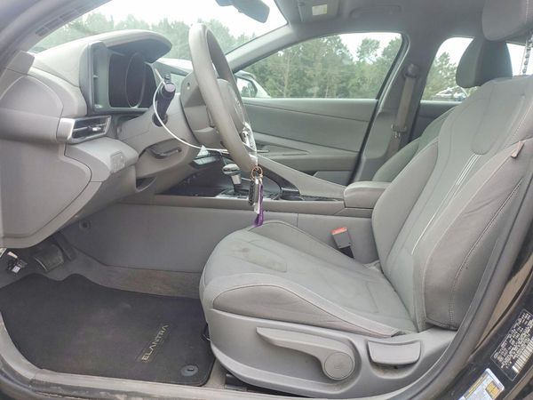 2021 HYUNDAI ELANTRA Blue — DENT