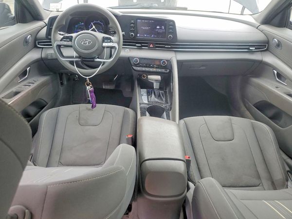 2021 HYUNDAI ELANTRA Blue — CKPT