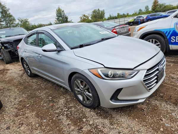 2017 HYUNDAI ELANTRA — Passenger 3/4