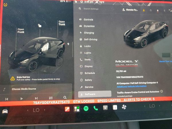 2024 TESLA MODEL Y — ODOM