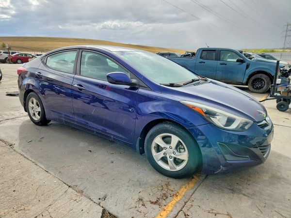 2014 HYUNDAI ELANTRA GLS(Middle) — Passenger 3/4