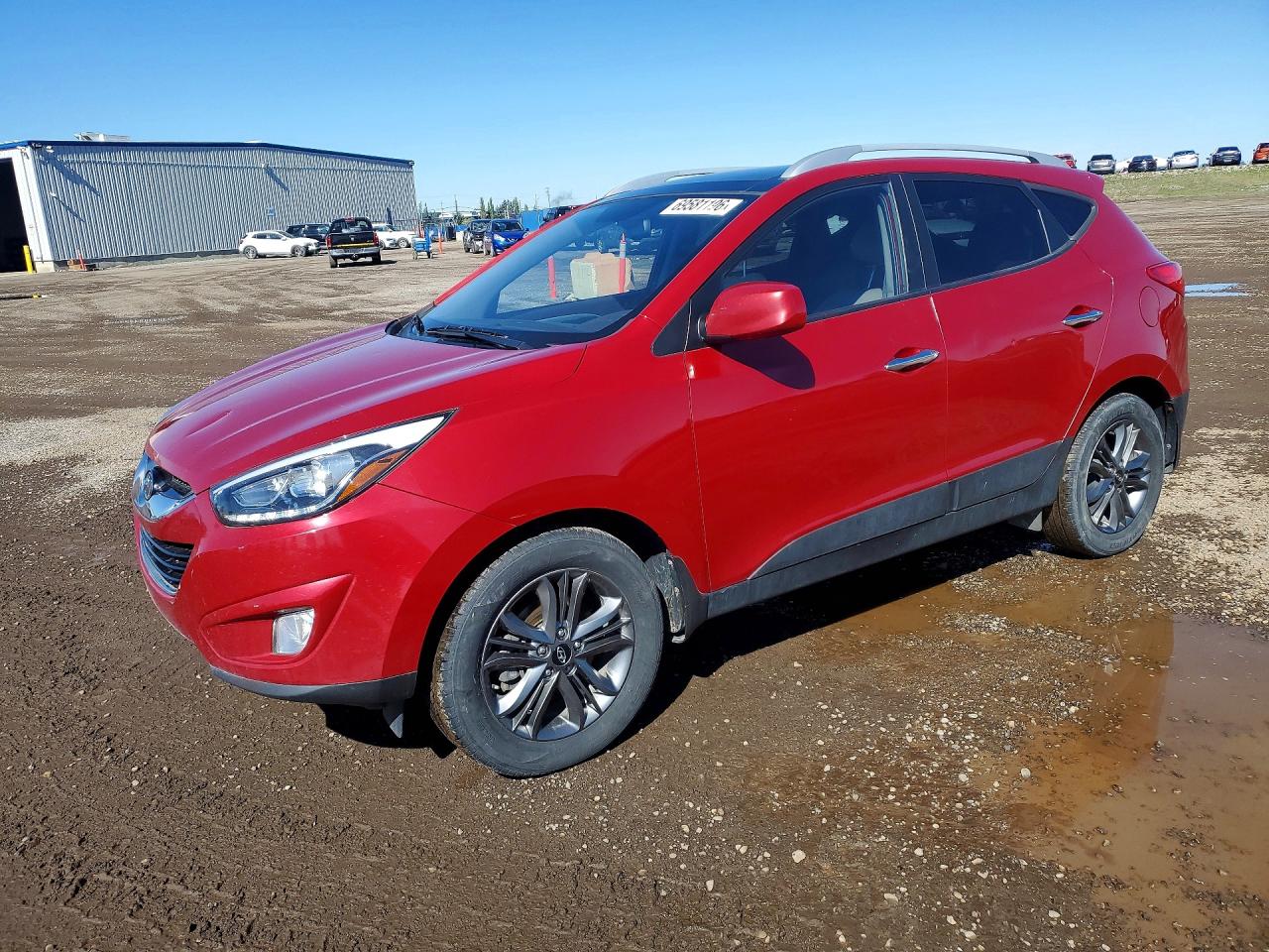 2014 HYUNDAI TUCSON GLS (Middle Level) — Front 3/4