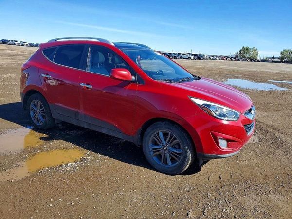 2014 HYUNDAI TUCSON GLS (Middle Level) — Passenger 3/4