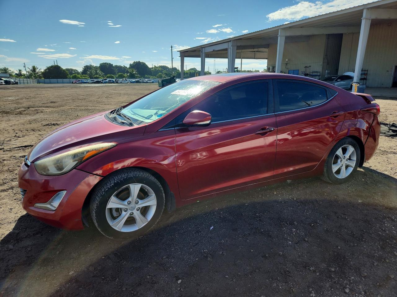 2016 HYUNDAI ELANTRA — Front 3/4