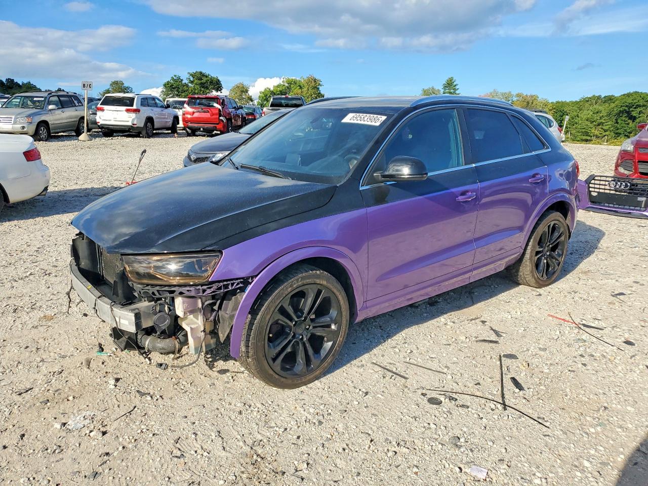 2016 AUDI Q3 — Front 3/4
