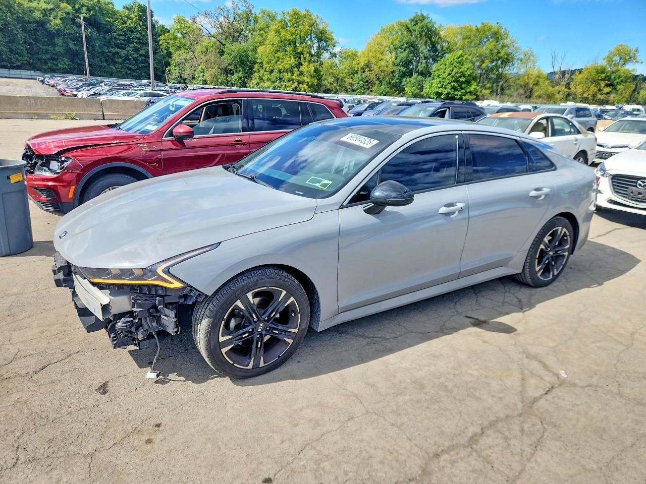 2021 KIA K5 GT-Line — Front 3/4
