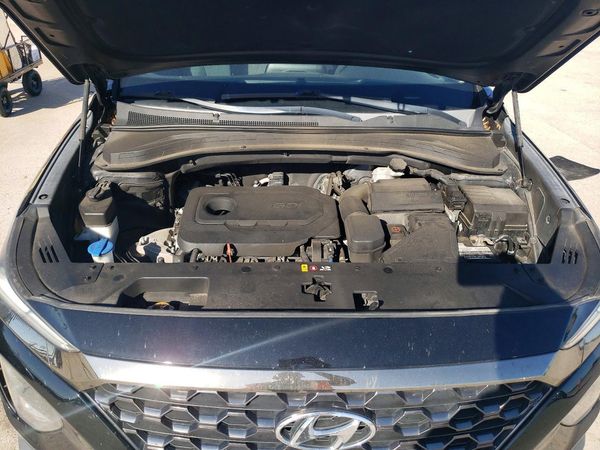 2019 HYUNDAI SANTA FE — Engine bay