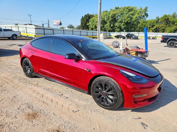 2021 TESLA MODEL 3 — Passenger 3/4