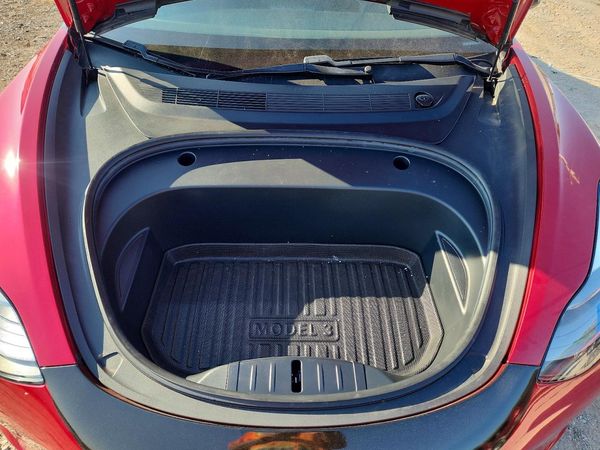 2021 TESLA MODEL 3 — Engine bay
