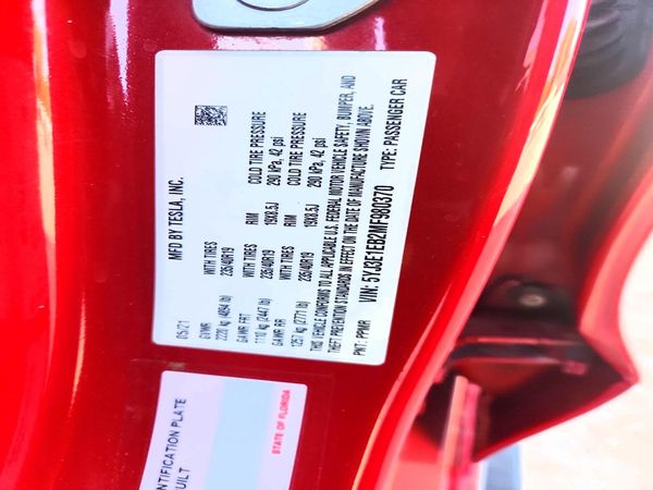 2021 TESLA MODEL 3 — VINS