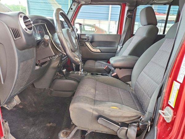 2012 JEEP WRANGLER Sahara — DENT