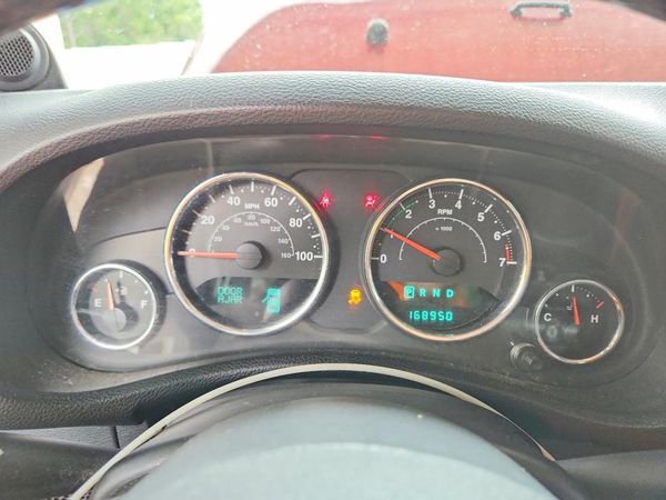 2012 JEEP WRANGLER Sahara — ODOM