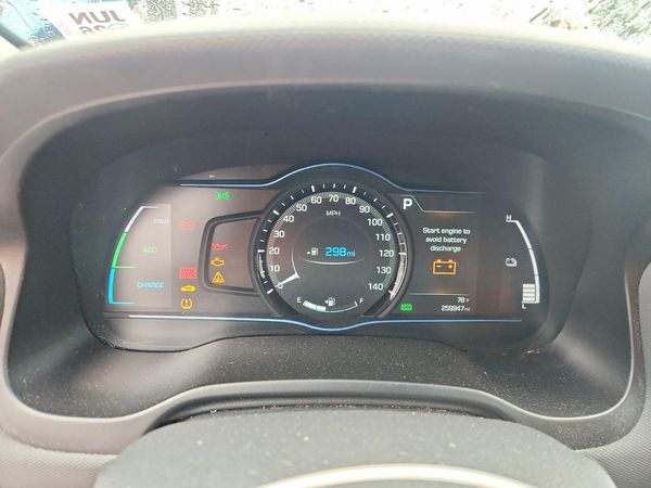2017 HYUNDAI IONIQ Blue — ODOM