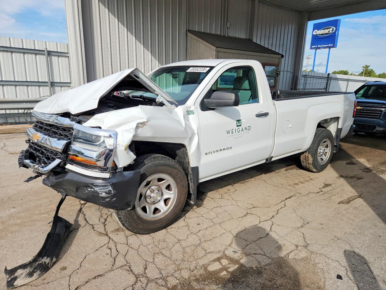 2018 CHEVROLET SILVERADO Work Truck/LS/Fleet/Base — Front 3/4